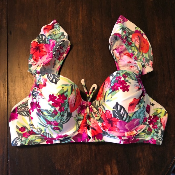Other - Floral Bathing Suit Top